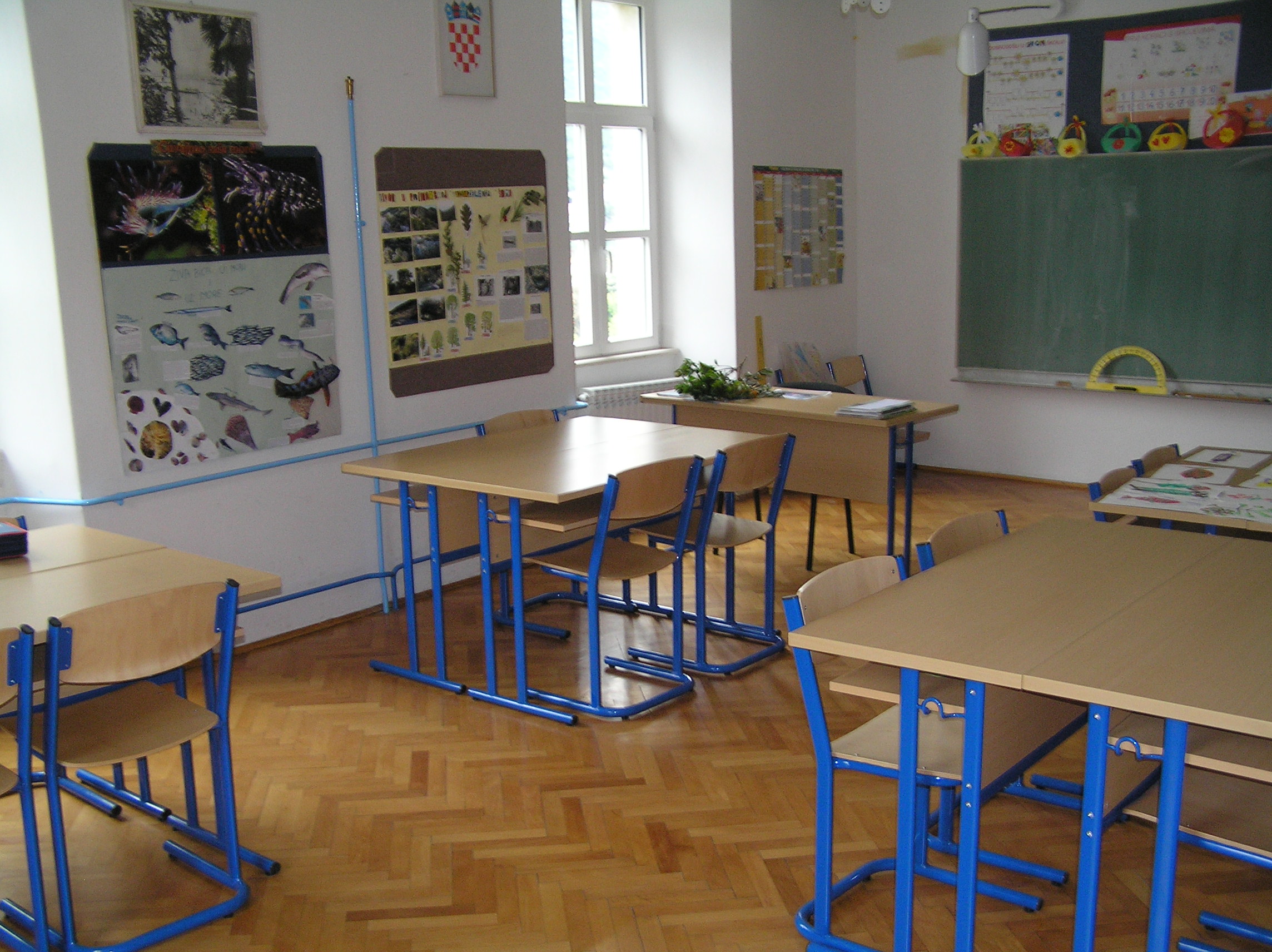 Unutrašnjost učionice